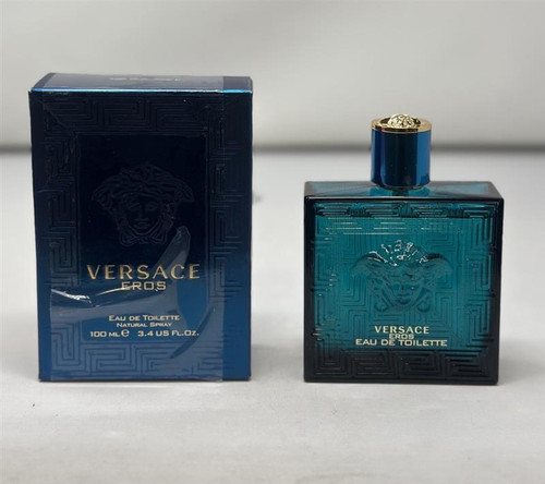 Eros by Versace, 3.4 oz Eau De Toilette Spray for Men Outlet