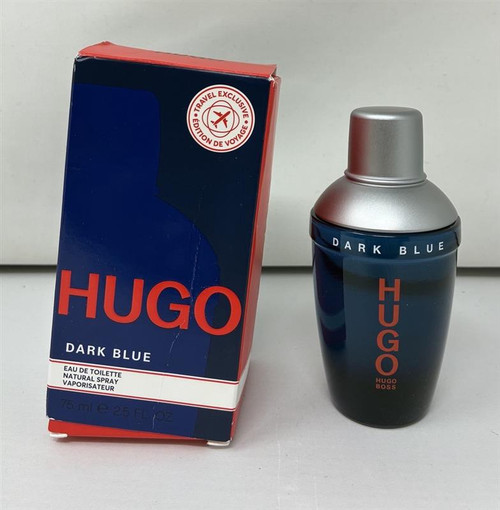 Hugo Dark Blue by Hugo Boss 2.5 oz Eau De Toilette Spray for Men Outlet