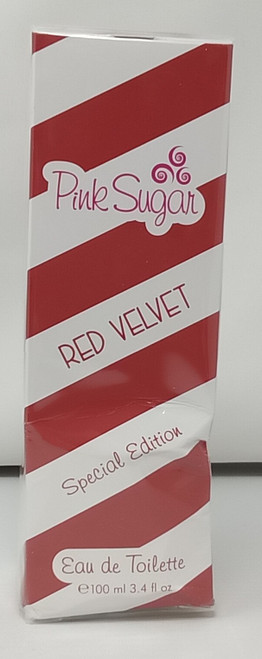 Pink Sugar Red Velvet Special Edition by Aquolina 3.4 oz Eau De Toilette Spray for Women Outlet