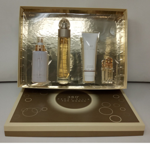 Perry Ellis 360 by Perry Ellis 4 Piece Gift Set for Women Outlet