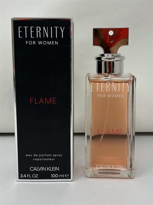Eternity Flame by Calvin Klein 3.4 oz Eau De Parfum Spray for Women Outlet
