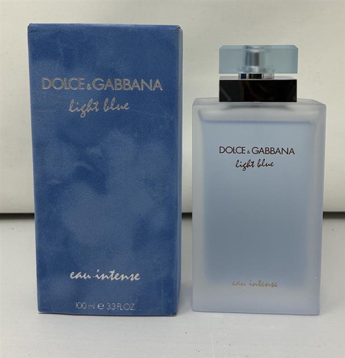 Light Blue Eau Intense by Dolce & Gabbana 3.3 oz Eau De Parfum Spray for Women Outlet