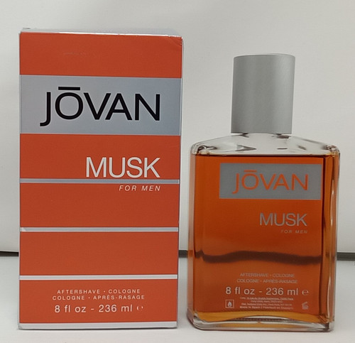 Jovan Musk by Coty 8 oz After Shave/Cologne for Men Outlet Z2.147