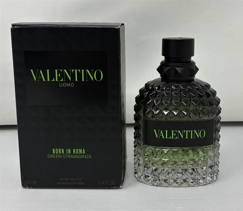Valentino Born in Roma Green Stravaganza by Valentino 3.4 oz Eau de Toilette Spray for Men Outlet