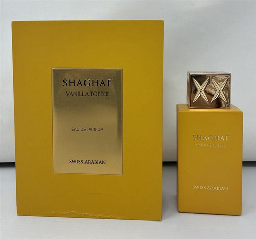 Shaghaf Vanilla Toffee by Swiss Arabian 2.5 oz Eau de Parfum Spray for Unisex Outlet