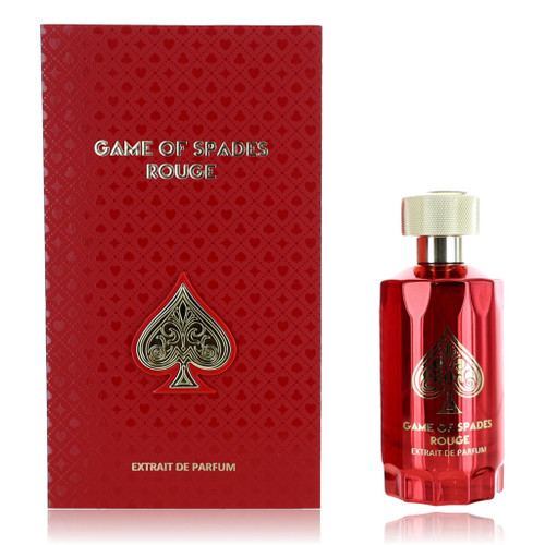Game of Spades Rouge by Jo Milano, 3.4oz Extrait De Parfum Spray for Unisex Game of Spades Rouge by Jo Milano, 3.4oz Extrait De Parfum Spray for Unisex