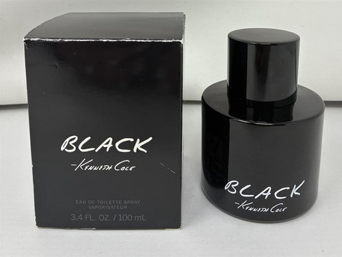 Kenneth Cole Black by Kenneth Cole 3.4 oz Eau De Toilette Spray for Men Outlet 1