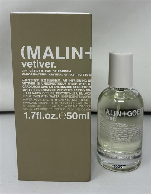 Malin & Goetz Vetiver by Malin & Goetz 1.7 oz Eau de Parfum Spray for Unisex Outlet