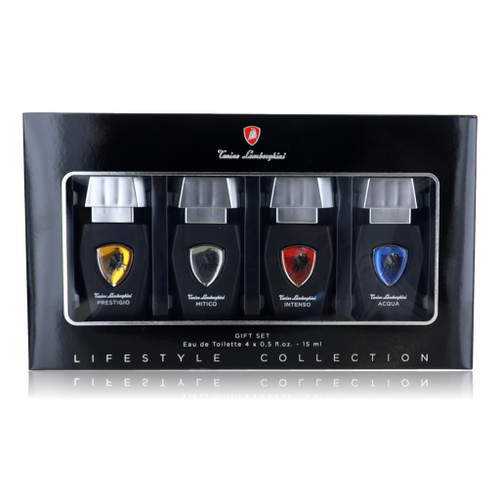 Lamborghini Lifestyle Collection by Lamborghini, 4 Piece Mini Gift Set men Lamborghini Lifestyle Collection by Lamborghini, 4 Piece Mini Gift Set men