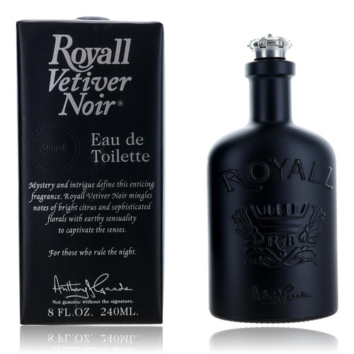 Royall Vetiver Noir by Royall Fragrance, 8 oz EDT Splash for Men Royall Vetiver Noir by Royall Fragrance, 8 oz EDT Splash for Men