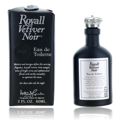 Royall Vetiver Noir by Royall Fragrance, 2 oz EDT Splash for Men Royall Vetiver Noir by Royall Fragrance, 2 oz EDT Splash for Men
