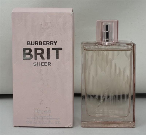 Brit Sheer by Burberry 3.3 oz Eau De Toilette Spray for Women Outlet Brit Sheer by Burberry 3.3 oz Eau De Toilette Spray for Women Outlet