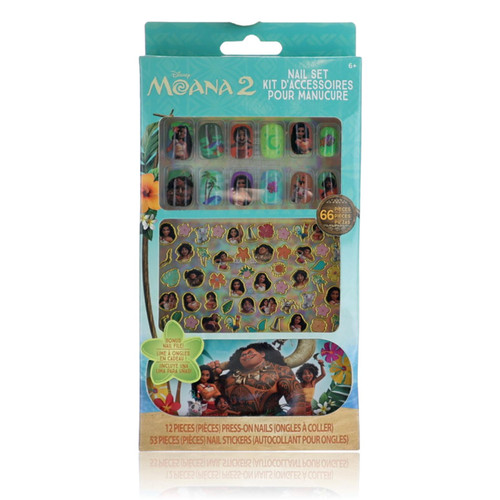 Moana Light Up Mirror & Lip Balms by Disney, 5 Piece Cosmetic Set