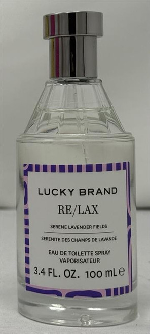 Lucky Brand Re/Lax by Lucky Brand 3.4 oz Eau de Toilette Spray for Women Outlet Unboxed