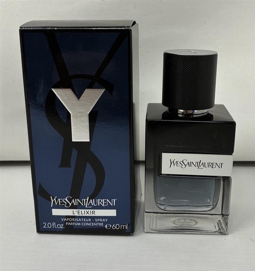 Y L'Elixir by Yves Saint Laurent 2 oz Parfum Concentre Spray for Men Outlet