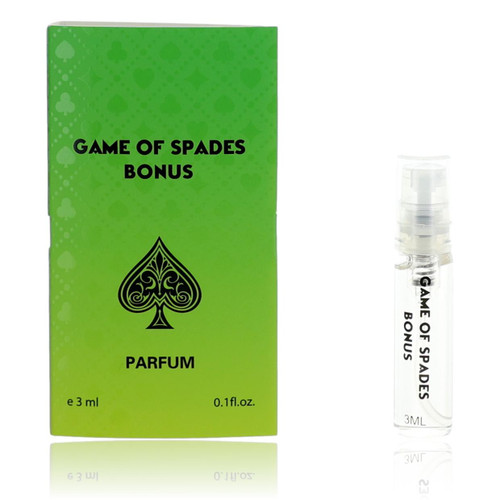 Game of Spades Bonus by Jo Milano, 0.1 oz Parfum for Unisex Sample