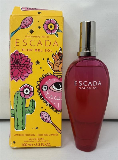 Flor Del Sol by Escada 3.3 oz Eau De Toilette Spray for Women Outlet