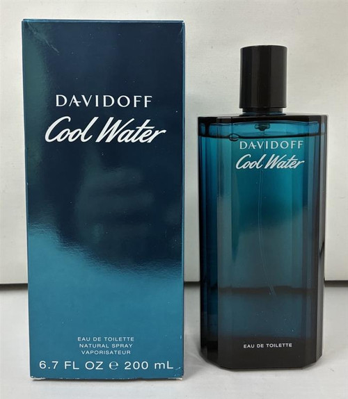Cool Water by Davidoff 6.7 oz Eau De Toilette Spray for Men Outlet Z1.18