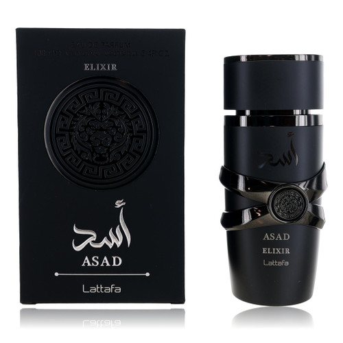 Asad Bourbon by Lattafa, 3.4 oz EDP Spray for Men