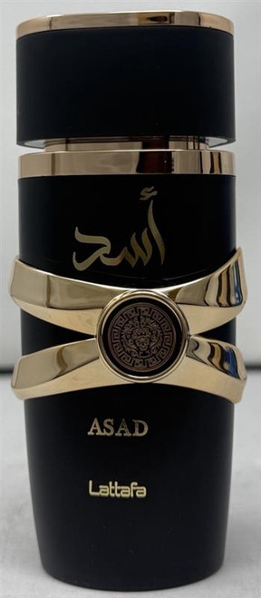 Asad by Lattafa 3.4 oz Eau De Parfum Spray for Men Outlet Unboxed