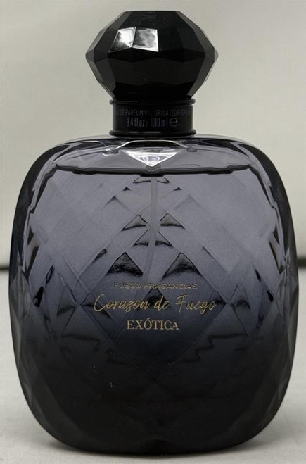 Corazon De Fuego Exotica by Fuego Fragancias 3.4 oz Eau de Parfum Spray for Women UNBOXED Outlet