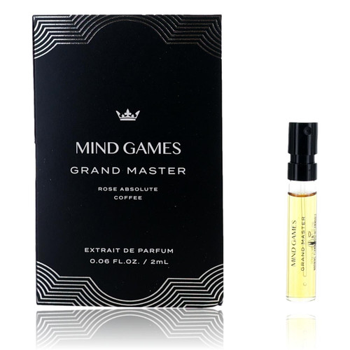 Grand Master by Mind Games, 0.06oz Extrait de Parfum for Unisex Sample  