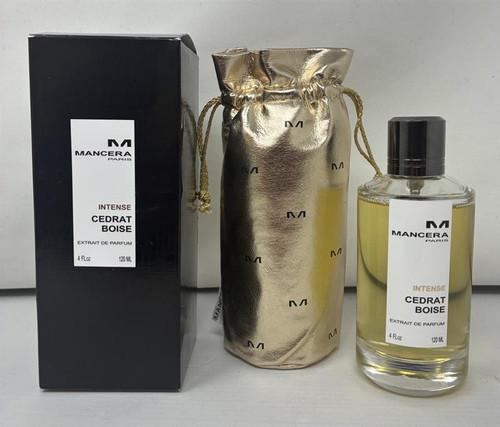 Mancera Intense Cedrat Boise by Mancera 4 oz Extrait De Parfum Spray for Unisex Outlet