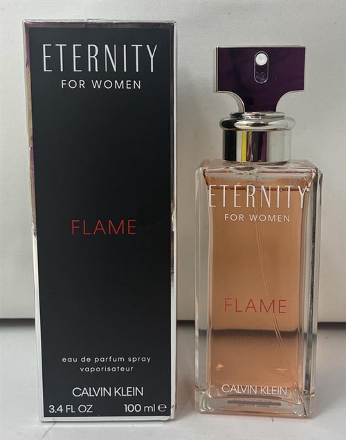 Eternity Flame by Calvin Klein 3.4 oz Eau De Parfum Spray for Women Outlet