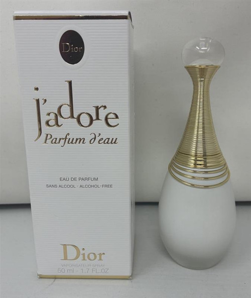 J'adore Parfum D'Eau by Christian Dior 1.7 oz Eau De Parfum Spray Alcohol Free for Women Outlet