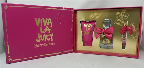 Viva La Juicy by Juicy Couture 3 Piece Gift Set for Women Outlet