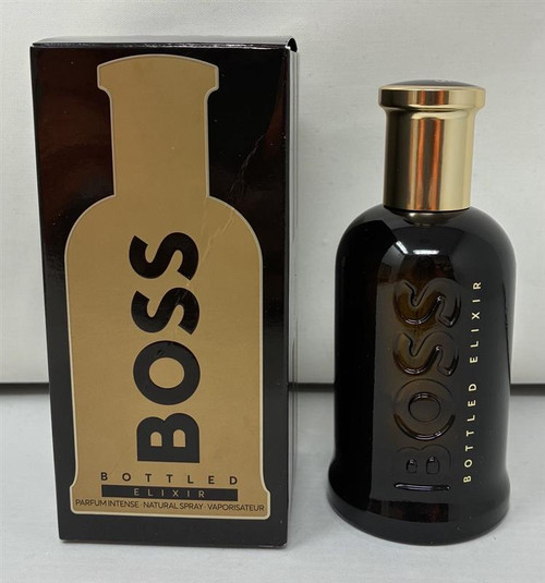 Boss Bottled Elixir by Hugo Boss 3.4 oz Parfum Intense Spray for Men Outlet