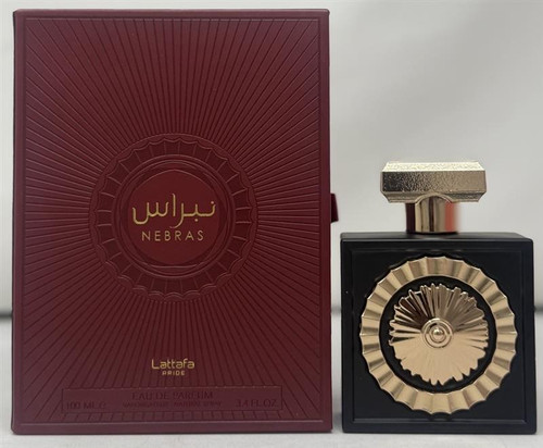 Nebras by Lattafa 3.4 oz Eau de Parfum Spray for Unisex Outlet Z1.18