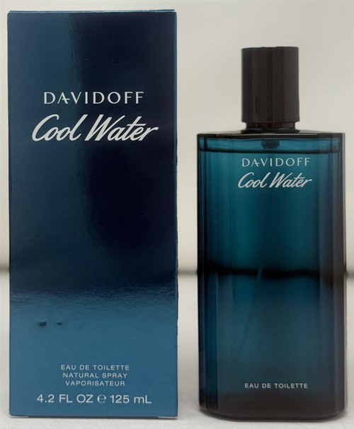 Cool Water by Davidoff 4.2 oz Eau De Toilette Spray for Men Outlet Z1.18