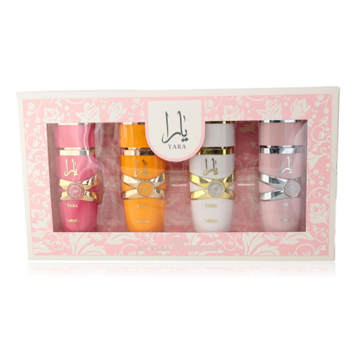 My Yara Collection by Lattafa, 4 Piece Set for Women