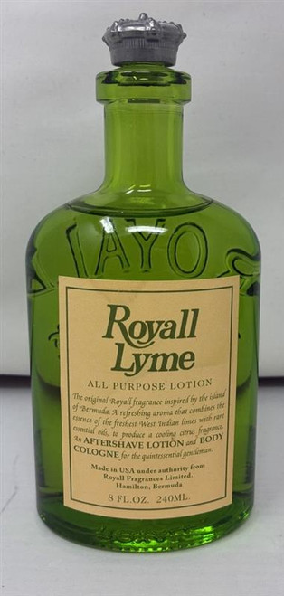 Royall Lyme by Royall Fragrances, 8 oz All Purpose Lotion for Men Outlet Unboxed