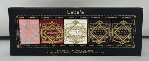 Bade'e Al Oud Collection by Lattafa 5 Piece Gift Set for Unisex Outlet