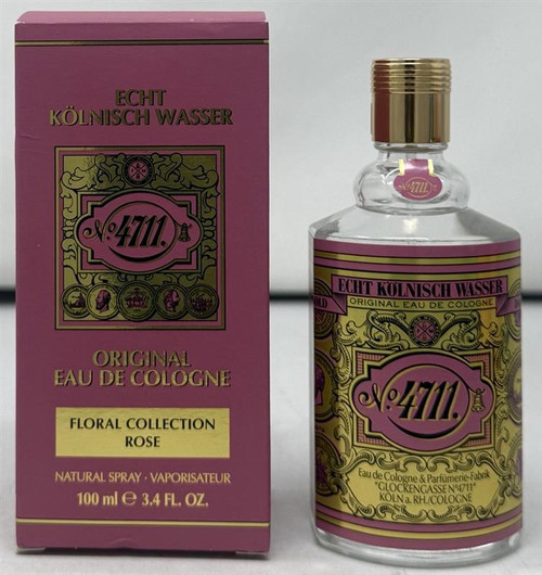 4711 Floral Collection Rose by 4711 3.4 oz Eau De Cologne Spray for Unisex Outlet
