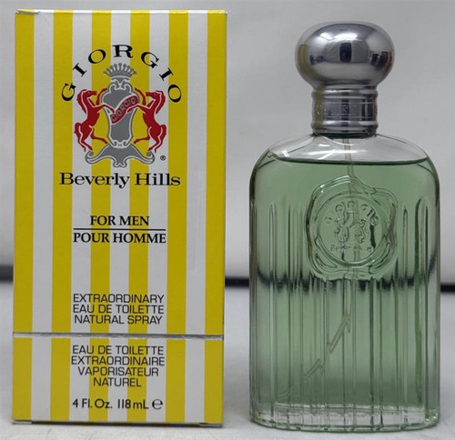Giorgio by Beverly Hills 4 oz Extraordinary Eau De Toilette Spray for Men Outlet