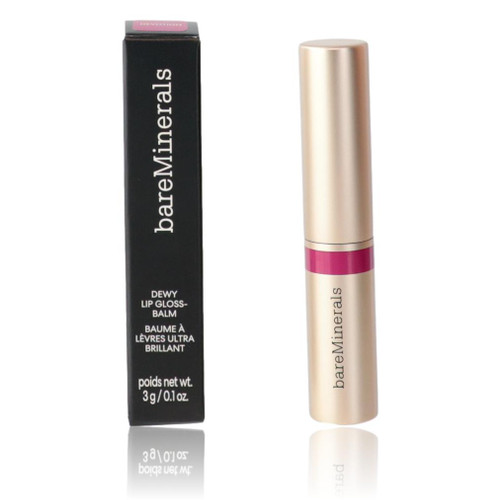 Bare Minerals Dewy Lip Gloss Balm by bareMinerals, 0.1oz Lip Gloss - Devotion