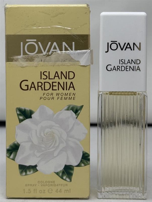 Jovan Island Gardenia by Coty 1.5 oz Cologne Spray for Women Outlet
