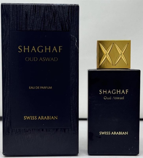 Shaghaf Oud Aswad by Swiss Arabian 2.5 oz Eau de Parfum Spray for Unisex Outlet