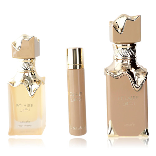 Eclaire by Lattafa, 3 Piece Gift set for Unisex