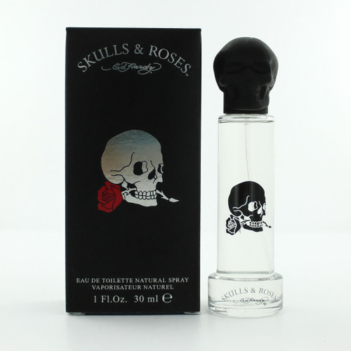 Ed Hardy Skulls & Roses by Ed Hardy, 1 oz EDT Spray for Men