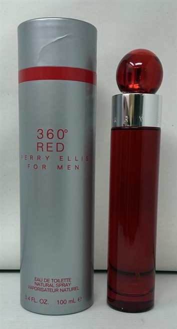 Perry Ellis 360 Red by Perry Ellis 3.4 oz Eau De Toilette Spray for Men Outlet