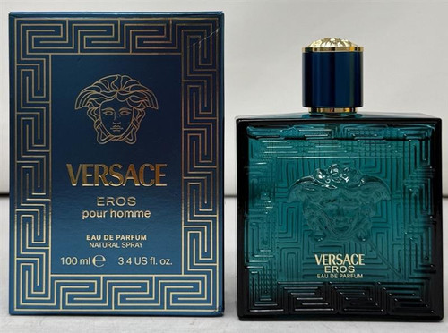 Eros by Versace 3.4 oz Eau De Parfum Spray for Men Outlet