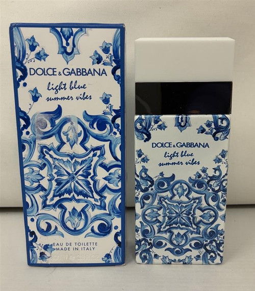 Light Blue Summer Vibes by Dolce & Gabbana 3.3 oz Eau De Toilette Spray for Women Outlet