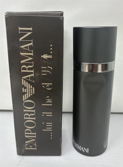 Emporio Armani He by Emporio Armani 3.4 oz Eau De Toilette Spray for Men Outlet (Dent in the bottle)