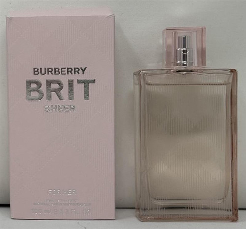 Brit Sheer by Burberry 3.3 oz Eau De Toilette Spray for Women Outlet
