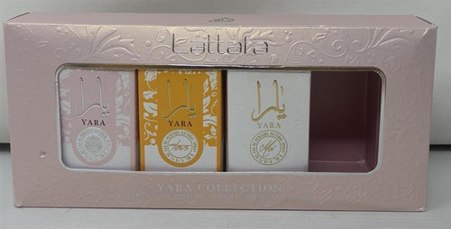 Yara Collection by Lattafa 3 Piece Gift Set for Women. Mini Set Outlet