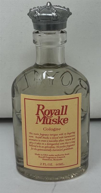 Royall Muske by Royall Fragrances 2 oz All Purpose Cologne for Men Outlet Unboxed